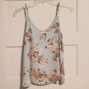 Lush floral tank